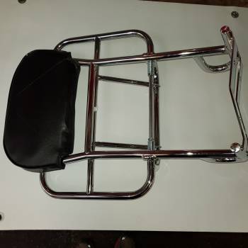 Royal alloy rear carrier chrome b3.3