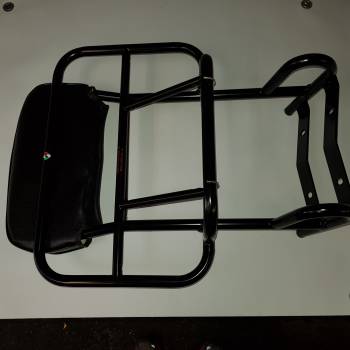Royal alloy rear carrier black b2.5