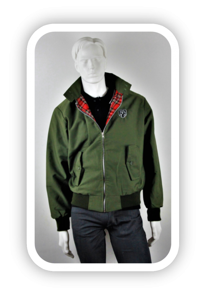 Royal Alloy Harrington Jacket Olive XL