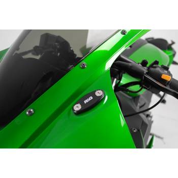 R & G XRZ Mirror Blanking Plates 2012 onwards H2.4
