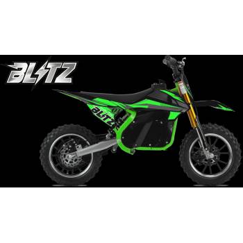 Blitz Trail Electric Kidz bike Black Green