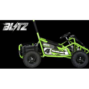 Blitz Mud Buggy Electric Kidz Quad Green