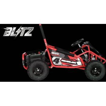 Blitz Mud Buggy Electric Kidz Quad Red