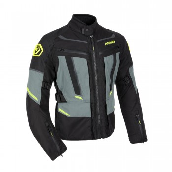 ARMR Kumaji 3.0 WP MS Jkt Blk/Grn/Fluo Ylw M
