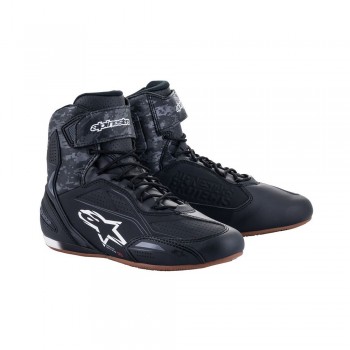 Alpinestars Faster-3 Shoes Black Dark Grey Gum 7.5